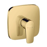 Baterie Hansgrohe Talis E sprchová podomítková, bez tělesa, zlatá lesk, 71765990