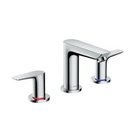 Baterie Hansgrohe Talis E umyvadlová, 3otvorová, s výpustí, s táhlem, chrom, 71733000