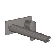 Baterie Hansgrohe Talis E umyvadlová podomítková, s výpustí, bez tělesa, černý chrom kartáčovaný, 71734340