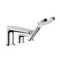 Vanová souprava Hansgrohe Talis E 3otvorová, na okraj vany, bez tělesa, chrom, 71731000