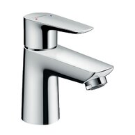 Baterie Hansgrohe Talis E umyvadlová, pro beztlakové ohřívače, s výpustí, s táhlem, chrom, 71707000