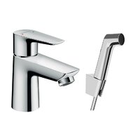 Baterie Hansgrohe Talis E umyvadlová, s bidetovou sprškou, chrom, 71729000