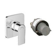 Baterie Hansgrohe Vernis Shape sprchová podomítková, s tělesem, chrom, 71662000