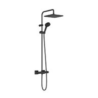 Sprchová souprava Hansgrohe Vernis Shape termostatická, EcoSmart, černá mat, 26429670