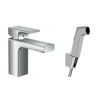 Baterie Hansgrohe Vernis Shape umyvadlová, s bidetovou sprškou, chrom, 71216000