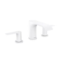Baterie Hansgrohe Vivenis umyvadlová, 3otvorová, s odtokovou soupravou, s táhlem, bílá mat, 75033700