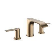 Baterie Hansgrohe Vivenis umyvadlová, 3otvorová, s odtokovou soupravou, s táhlem, bronz kartáčovaný, 75033140