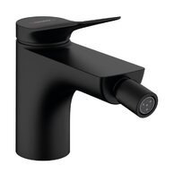 Baterie Hansgrohe Vivenis bidetová, s odtokovou soupravou, s táhlem, černá mat, 75200670
