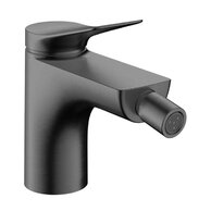 Baterie Hansgrohe Vivenis bidetová, s odtokovou soupravou, s táhlem, černý chrom kartáčovaný, 75200340