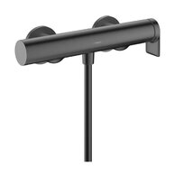 Baterie Hansgrohe Vivenis sprchová nástěnná, černý chrom kartáčovaný, 75620340