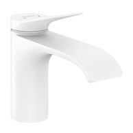 Baterie Hansgrohe Vivenis umyvadlová, bez odtoku, bílá mat, 75012700