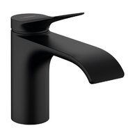 Baterie Hansgrohe Vivenis umyvadlová, bez odtoku, černá mat, 75012670