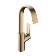 Baterie Hansgrohe Vivenis umyvadlová, otočná, s odtokovou soupravou, s táhlem, bronz kartáčovaný, 75030140