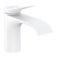 Baterie Hansgrohe Vivenis umyvadlová, s táhlem, bílá mat, 75010700