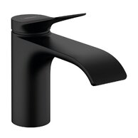 Baterie Hansgrohe Vivenis umyvadlová, s táhlem, černá mat, 75010670