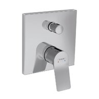 Baterie Hansgrohe Vivenis Páková sprchová podomítková, se zabudovanou bezpečnostní kombinací podle EN1717, bez tělesa, chrom, 75416000