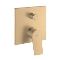 Baterie Hansgrohe Vivenis Páková sprchová podomítková, se zabudovanou bezpečnostní kombinací podle EN1717, bez tělesa, bronz kartáčovaný, 75416140
