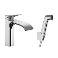 Baterie Hansgrohe Vivenis umyvadlová, s bidetovou sprškou, chrom, 75210000