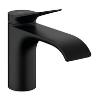 Baterie Hansgrohe Vivenis umyvadlová, pro studenou nebo předem nastavenou vodu, bez odtoku, černá mat, 75013670