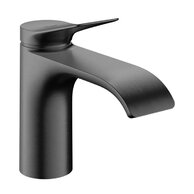 Baterie Hansgrohe Vivenis umyvadlová, pro studenou nebo předem nastavenou vodu, bez odtoku, černý chrom kartáčovaný, 75013340