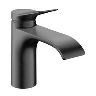 Baterie Hansgrohe Vivenis umyvadlová, CoolStart, bez odtokové soupravy, černý chrom kartáčovaný, 75015340