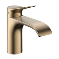 Baterie Hansgrohe Vivenis umyvadlová, CoolStart, s odtokovou soupravou, s táhlem, bronz kartáčovaný, 75014140