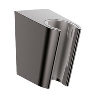 Držák sprchy Hansgrohe pevný, černý chrom kartáčovaný, 28331340