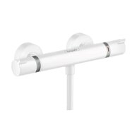 Baterie Hansgrohe Ecostat sprchová nástěnná, termostatická, bílá mat, 13116700