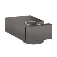 Držák sprchy Hansgrohe Porter E, černý chrom kartáčovaný, 28387340