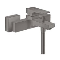 Baterie Hansgrohe Metropol vanová nástěnná, černý chrom kartáčovaný, 32540340
