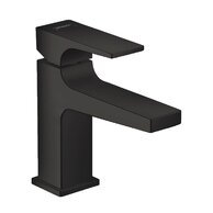 Baterie Hansgrohe Metropol umyvadlová stojánková, s výpustí, černá mat, 32500670