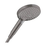 Ruční sprcha Hansgrohe Raindance Select S, 3jet, černý chrom kartáčovaný, 26530340