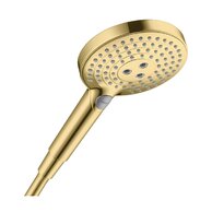 Ruční sprcha Hansgrohe Raindance Select S, 3jet, zlatá lesk, 26530990