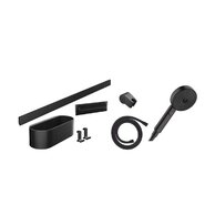 Sprchový set Hansgrohe Wallstoris, černá mat, 24291670