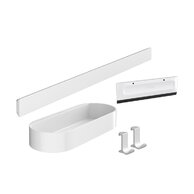 Balíček Hansgrohe Wallstoris do sprchy, bílá mat, 27967700
