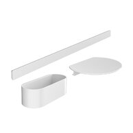 Balíček Hansgrohe Wallstoris k vaně, bílá mat, 27966700