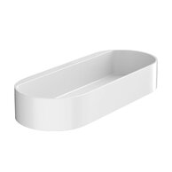 Odkládací košík Hansgrohe Wallstoris, bílá mat, 27913700