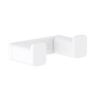 Háček Hansgrohe AddStoris dvojitý, bílá mat, 41755700