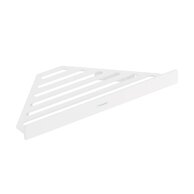 Košík do rohu Hansgrohe AddStoris, bílá mat, 41741700