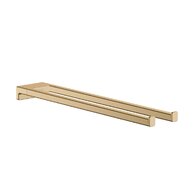 Držák ručníků Hansgrohe AddStoris dvojitý, bronz kartáčovaný, 41770140