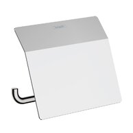 Držák Hansgrohe Addstoris na toaletní papír, s krytkou, chrom, 41753000