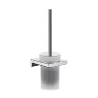 WC štětka Hansgrohe AddStoris s miskou, chrom, 41752000