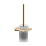 WC štětka Hansgrohe AddStoris s miskou, bronz kartáčovaný, 41752140