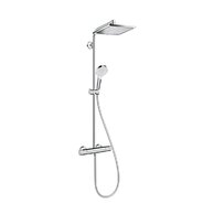Sprchová souprava Hansgrohe Crometta E termostatická, 1jet, Showerpipe 240, chrom, 27271000