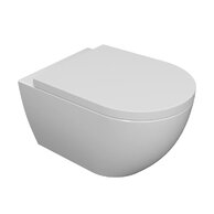 WC mísa Kielle Oudee závěsná, rimless, sedátko softclose, bílá, 30102000