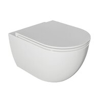 WC mísa Kielle Oudee závěsná, rimless, sedátko softclose, bílá, 30102001