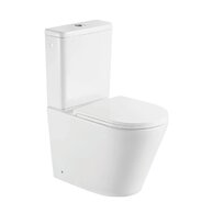 WC misa Kielle Nefia kombi, rimless, vortex, včetně nádržky a sedátka, bílá, 30227000