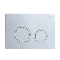 WC tlačítko Kielle Gemini, chrom lesk, 70230000