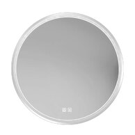 Zrcadlo Kielle Idolio průměr 59, LED osvětlení, chrom, 50324013