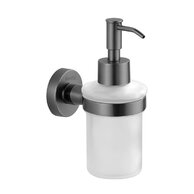 Dávkovač mýdla Kielle Oudee s držákem, gun grey, 40102037